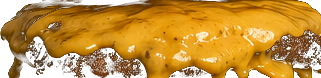second layer of melted American cheese